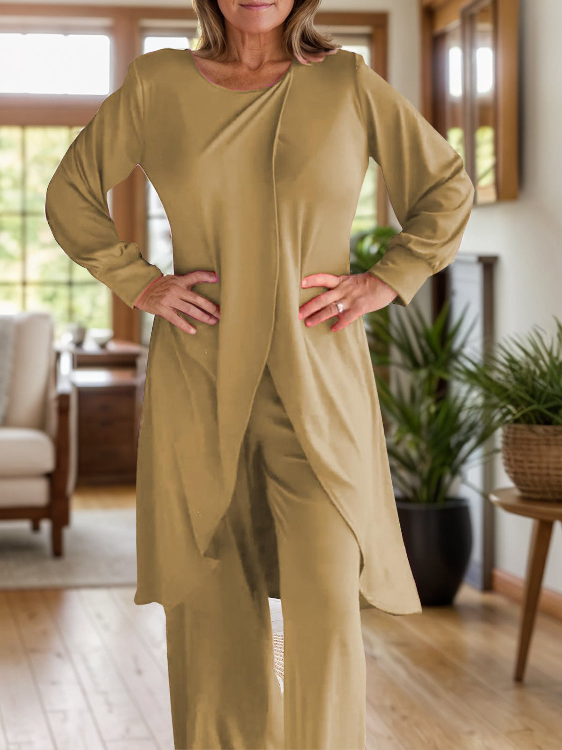 Lunara – Slit Neck Lounge Set