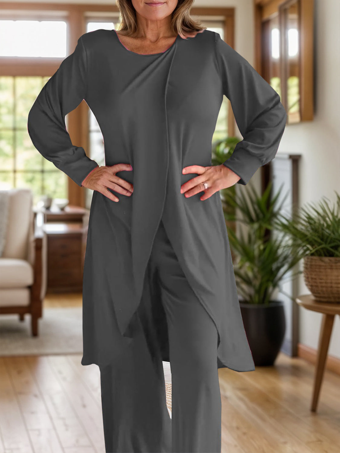 Lunara – Slit Neck Lounge Set