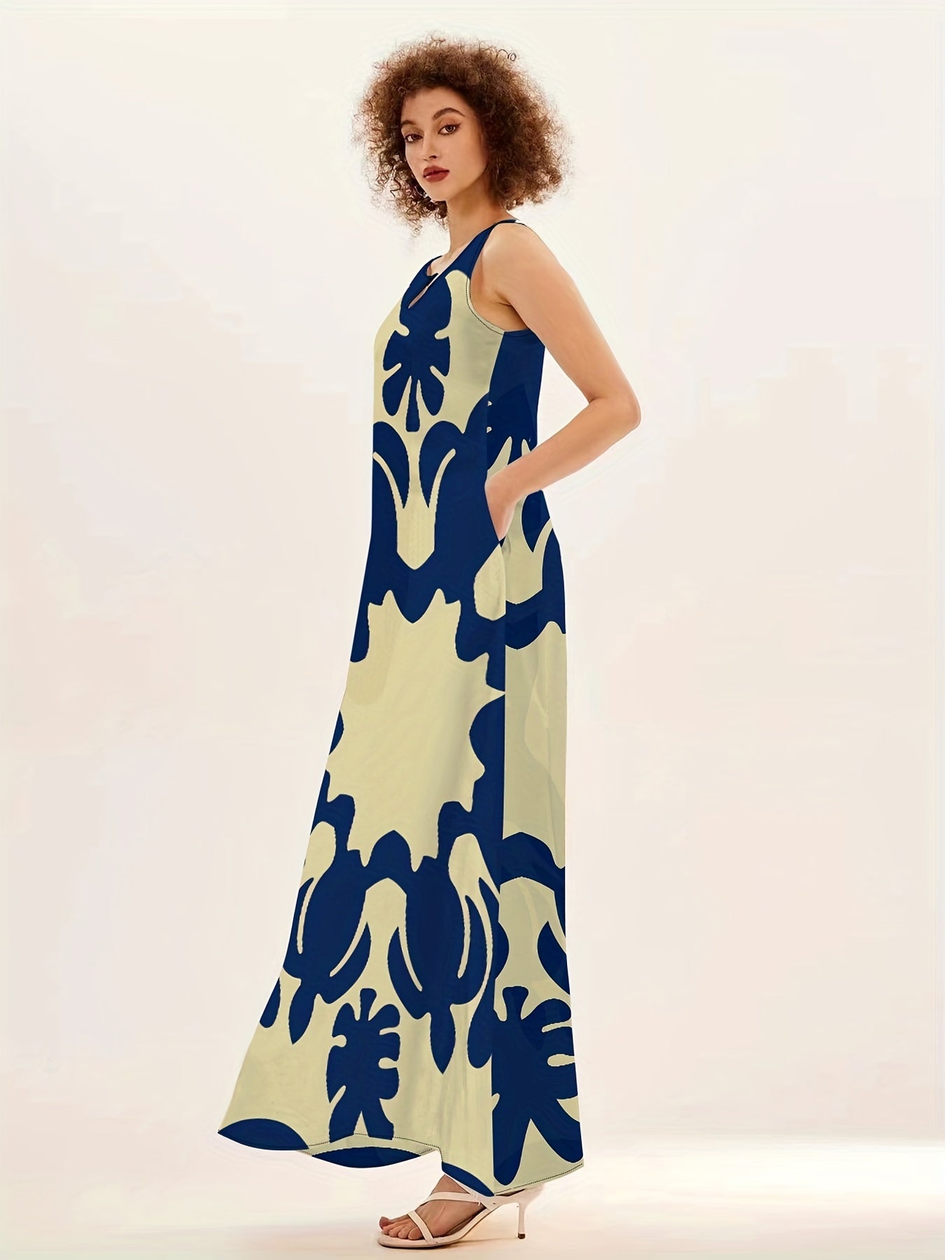 Zyrella SwingEase Boho Maxi Dress