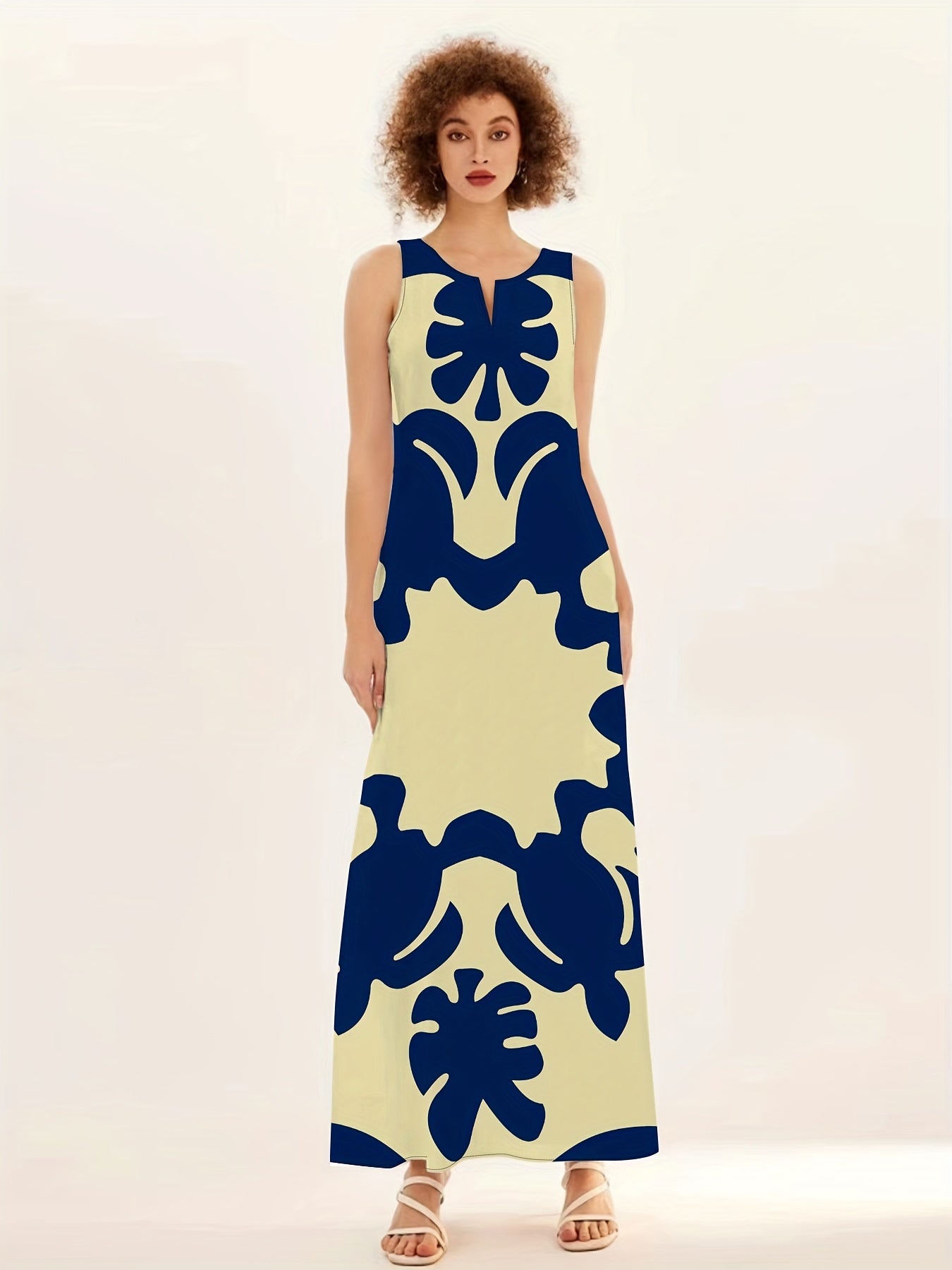 Zyrella SwingEase Boho Maxi Dress