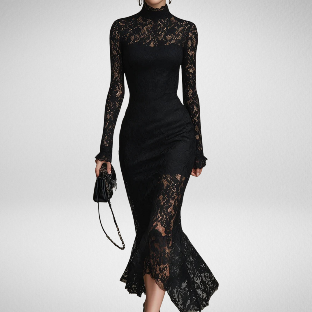 Noirvella Midnight Grace Maxi Dress