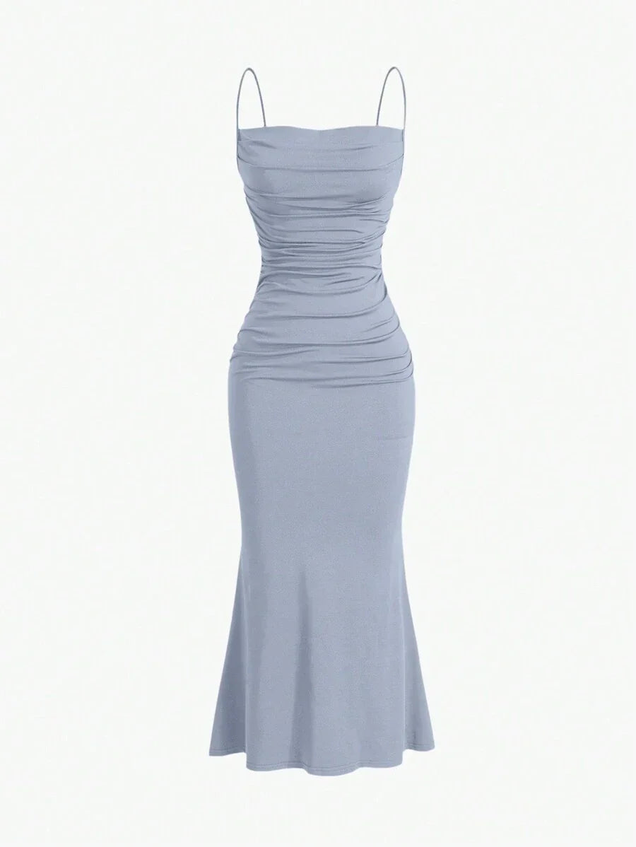 Elegant Spaghetti Strap Maxi