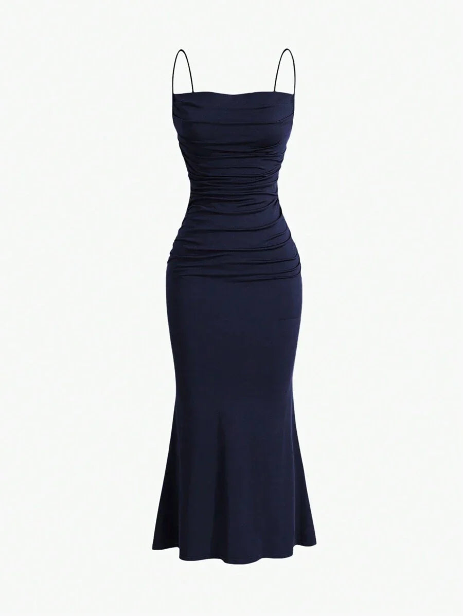 Elegant Spaghetti Strap Maxi