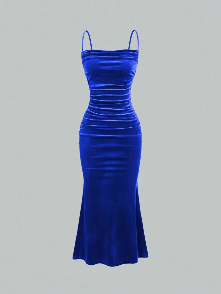 Elegant Spaghetti Strap Maxi