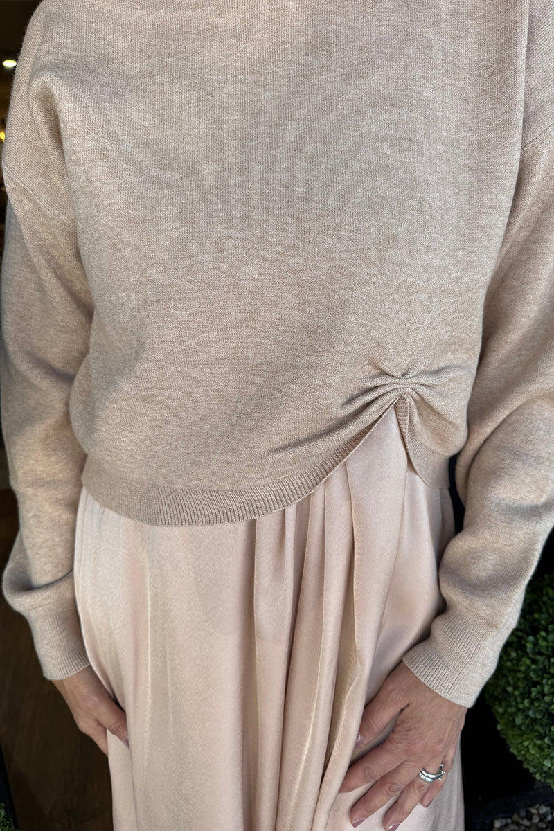 Elara™ | Knit Pleated Layered Dress Set