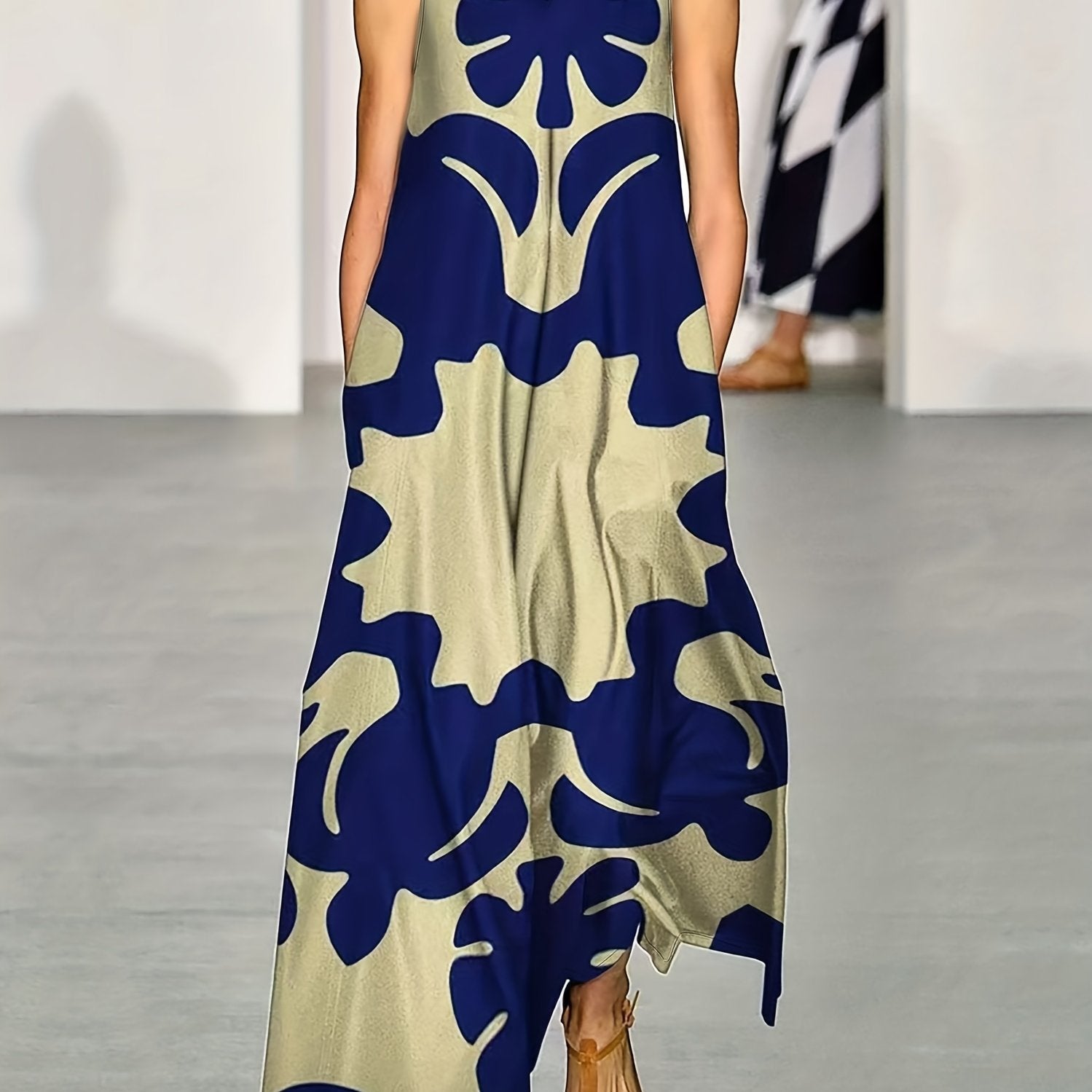Zyrella SwingEase Boho Maxi Dress