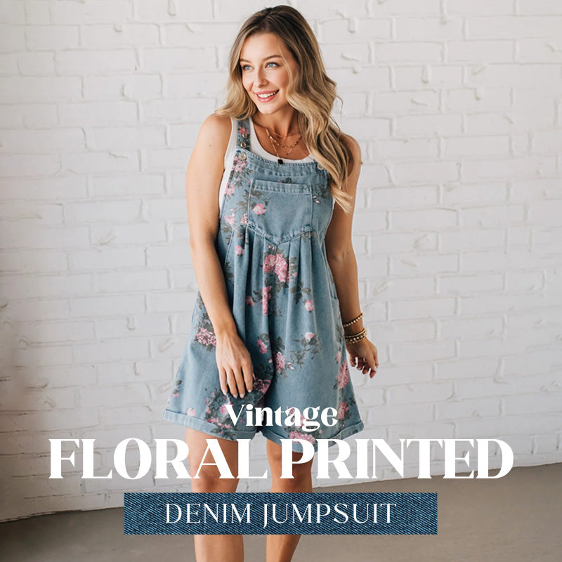 Florisse – Vintage Floral Jumpsuit
