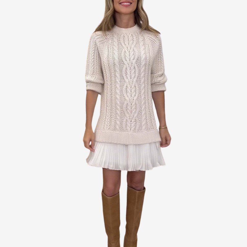 Gaëlle™ Knit Sweater Dress details