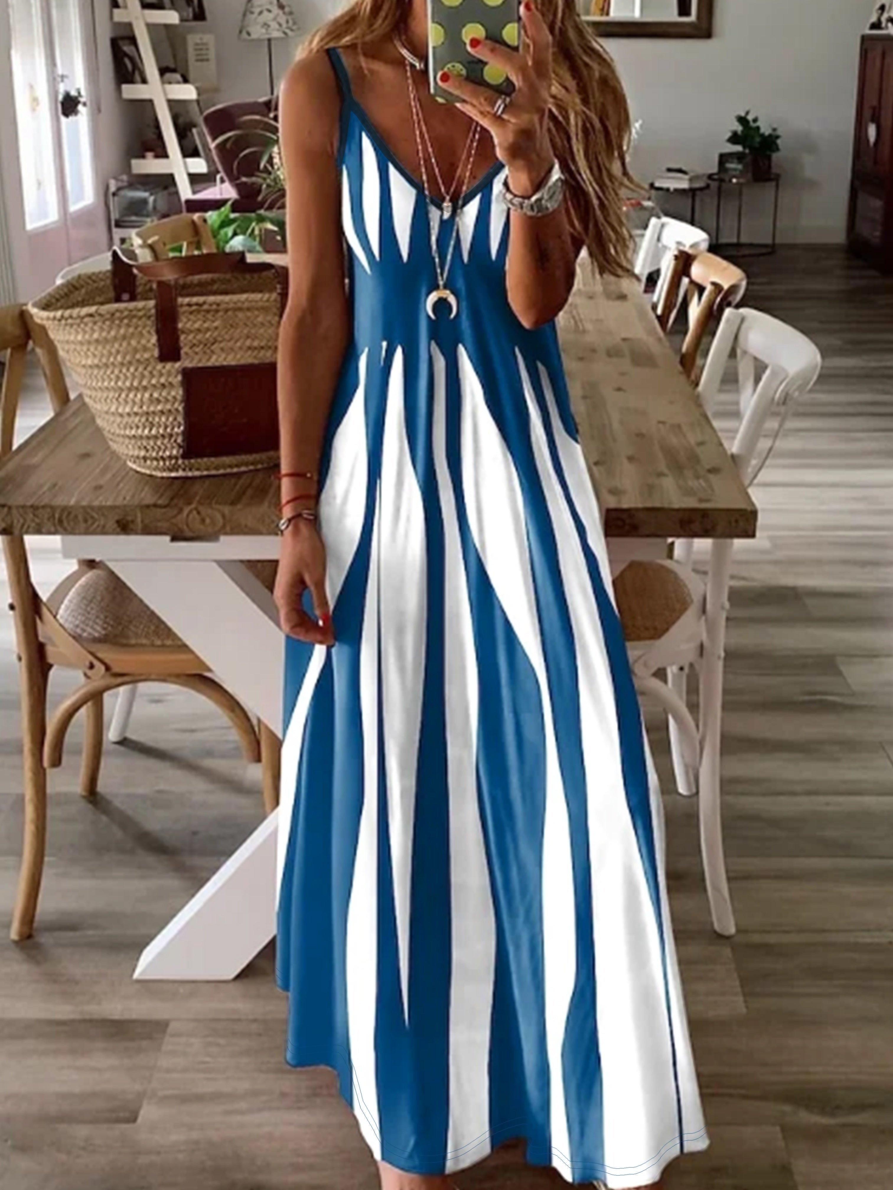 Women's V-Neck Dress