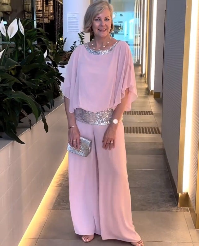 Celviera – Sequined Two-Piece Set