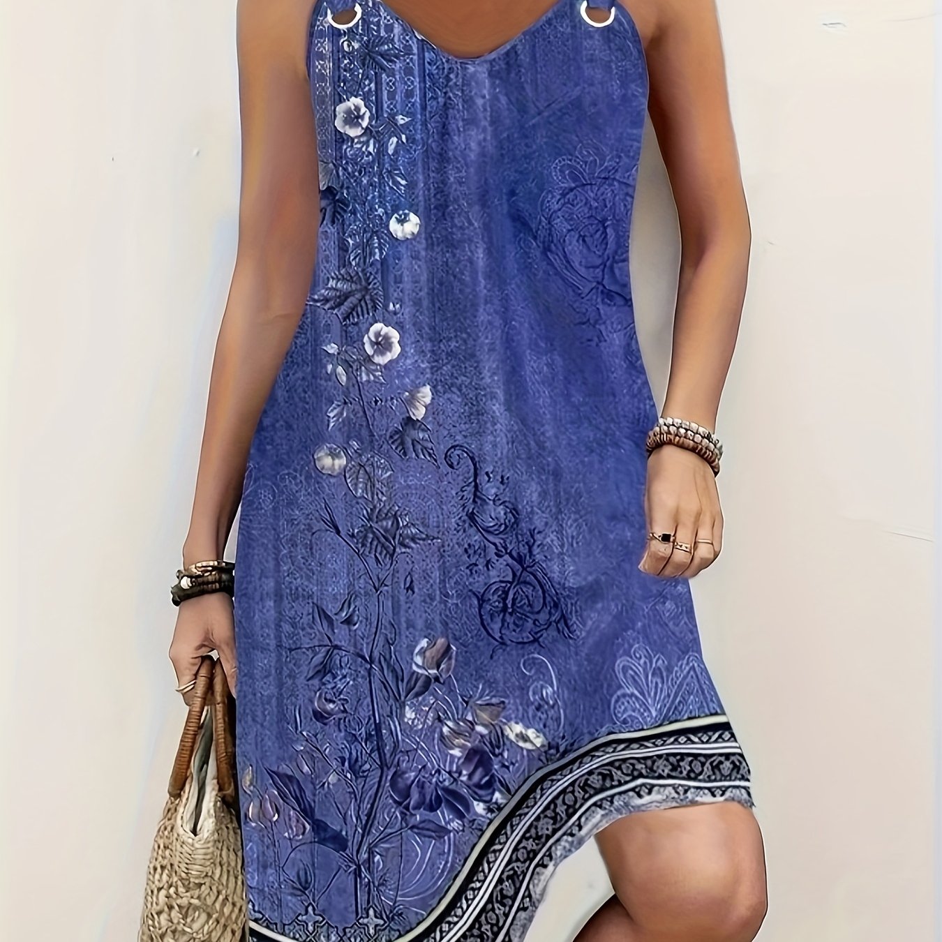 Averyn FloraRing A-Line Dress