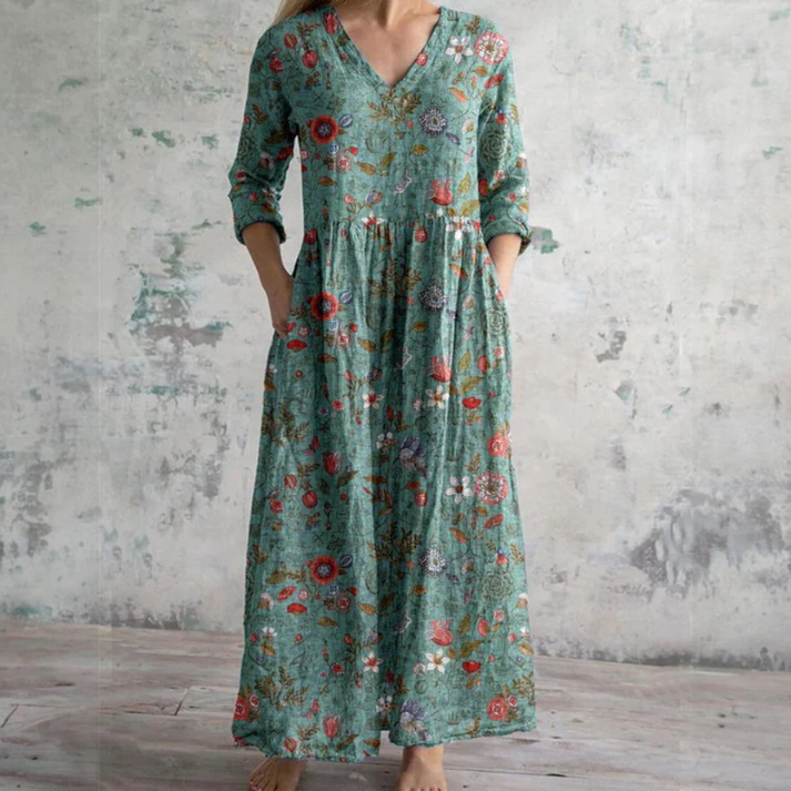Elegant Floral Dress