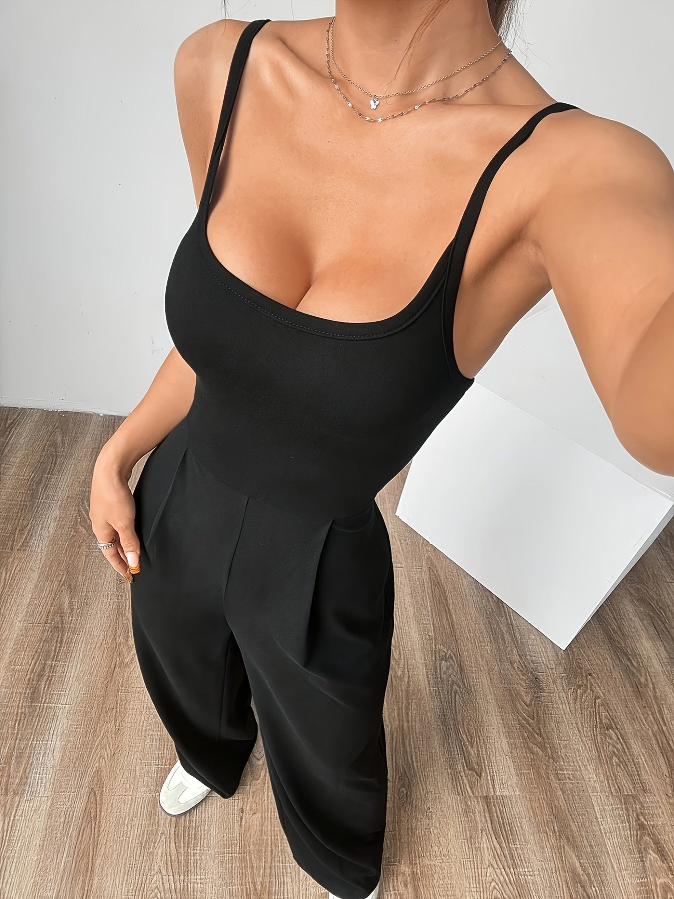 Women's Casual Sleeveless Jumpsuit