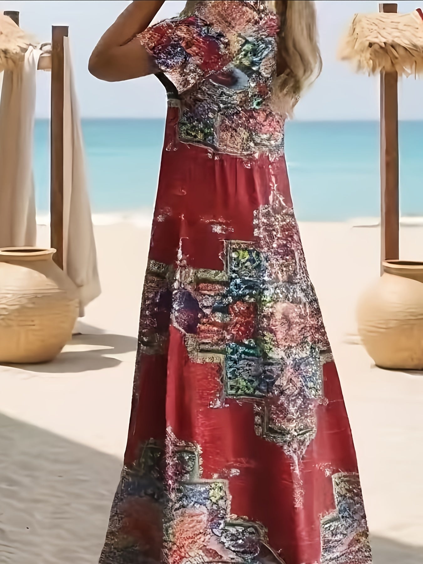 Solmira Vintage Boho Sun Dress