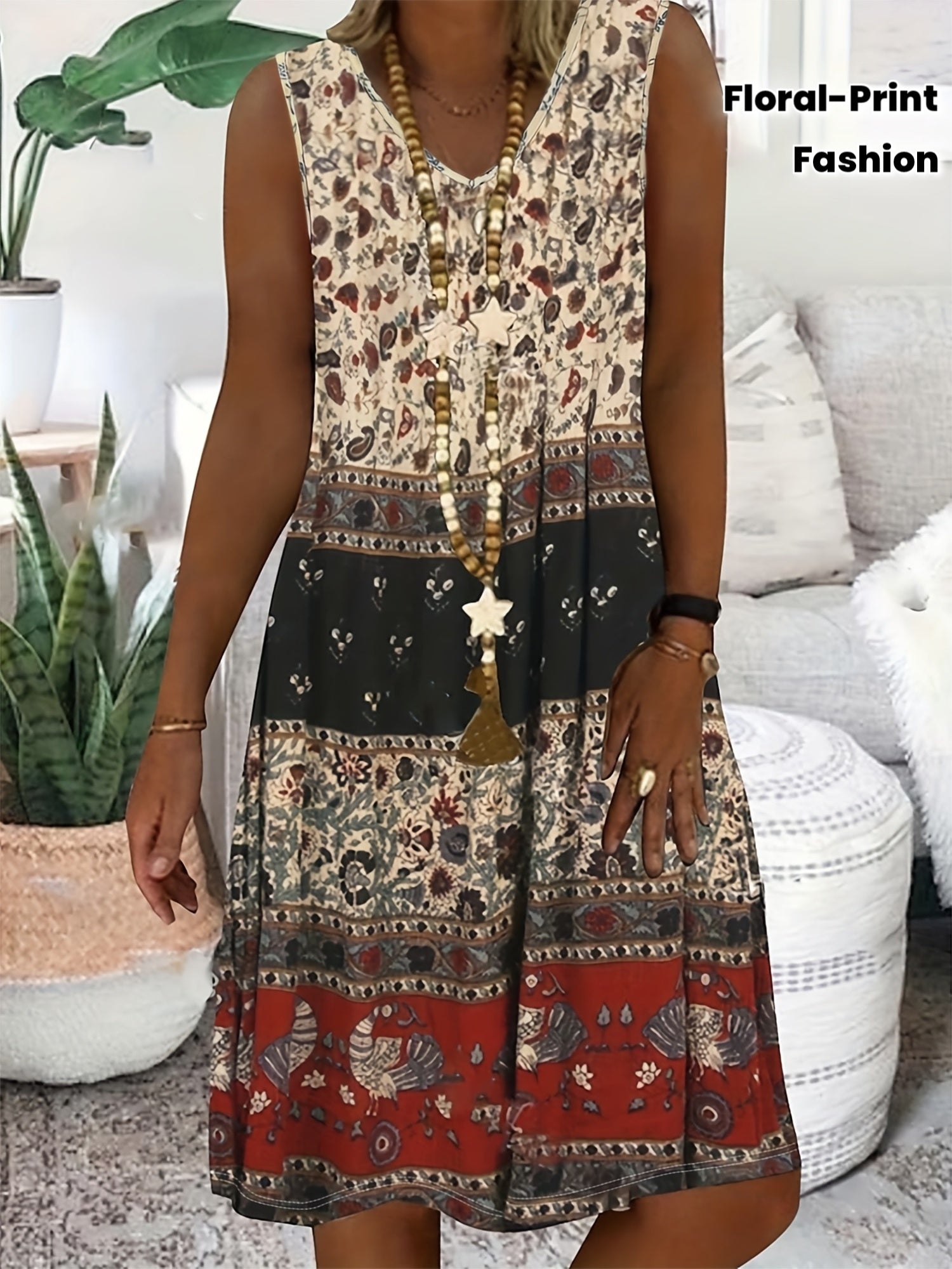 Florvienne Retro Bloom Dress