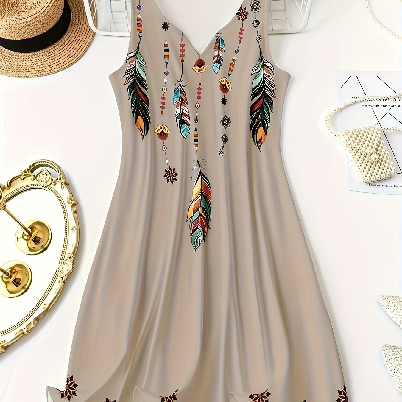 Virella Sunflow Vest Maxi Dress