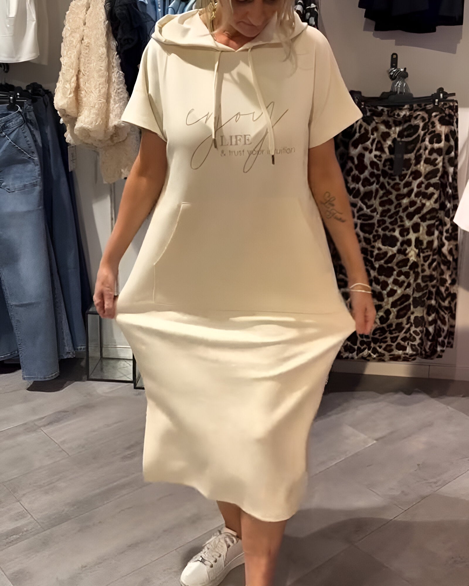 Saskia | Casual Hoodie Dress