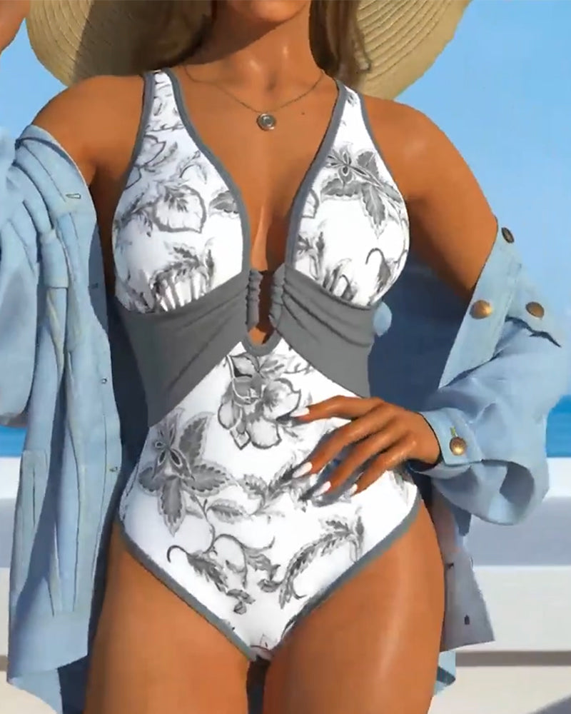 Selvara AllurePrint One-Piece Swimsuit