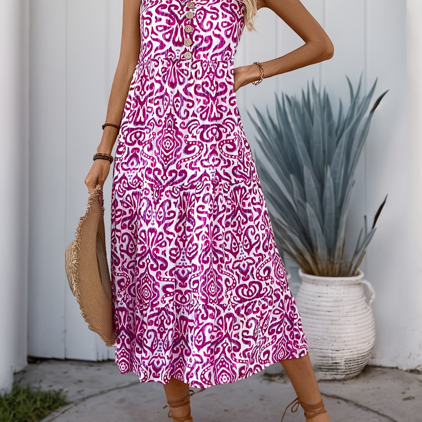 Paisyra Soleil A-Line Maxi Dress