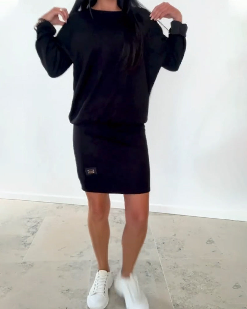 Elviona SleekFit Long Sleeve Dress