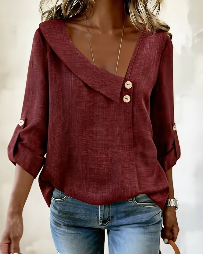 Neriva™ Asym-Neck Minimal Top