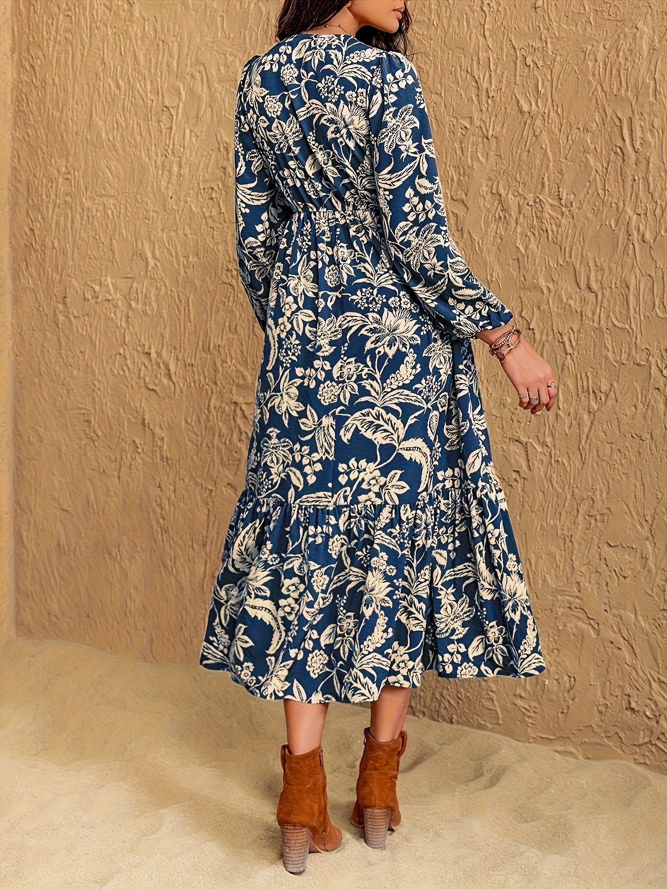 Elaris Floral Grace Maxi Dress