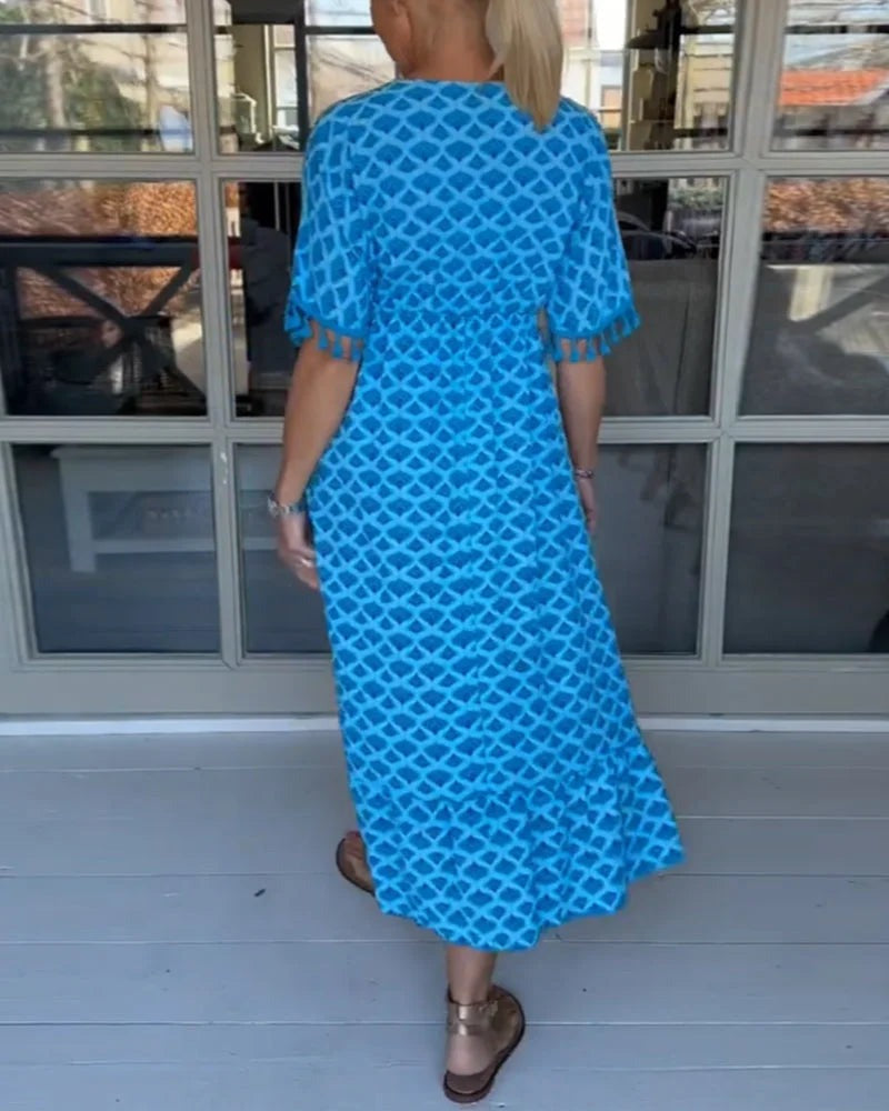 Serenya™ Tassel Midi Dress