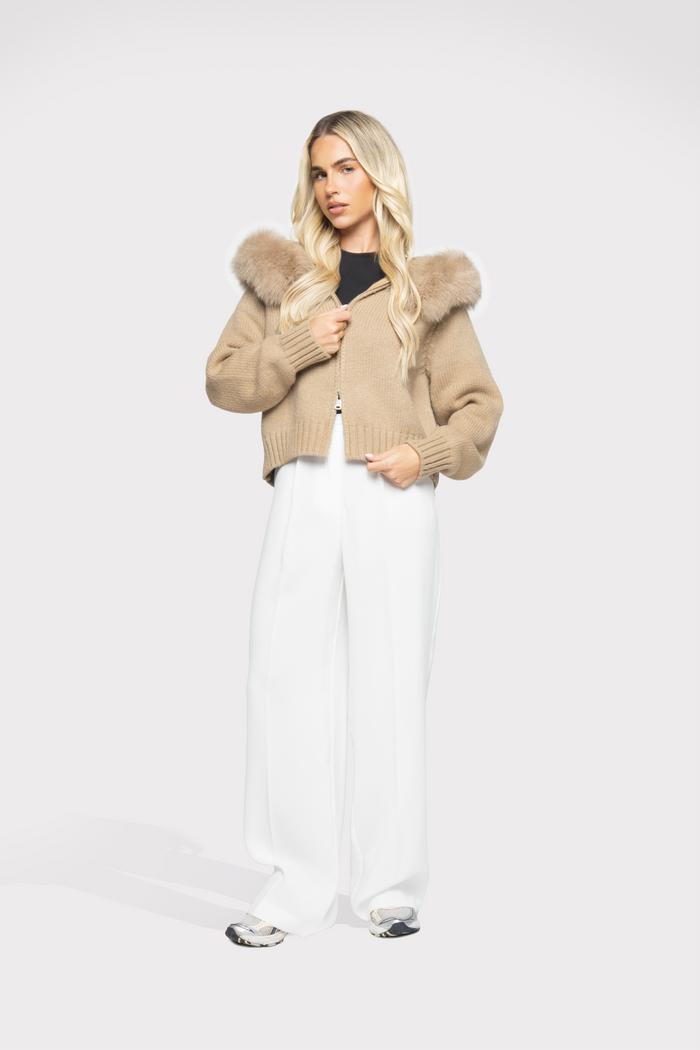 CozyGlen™ Textured Knit Cardigan