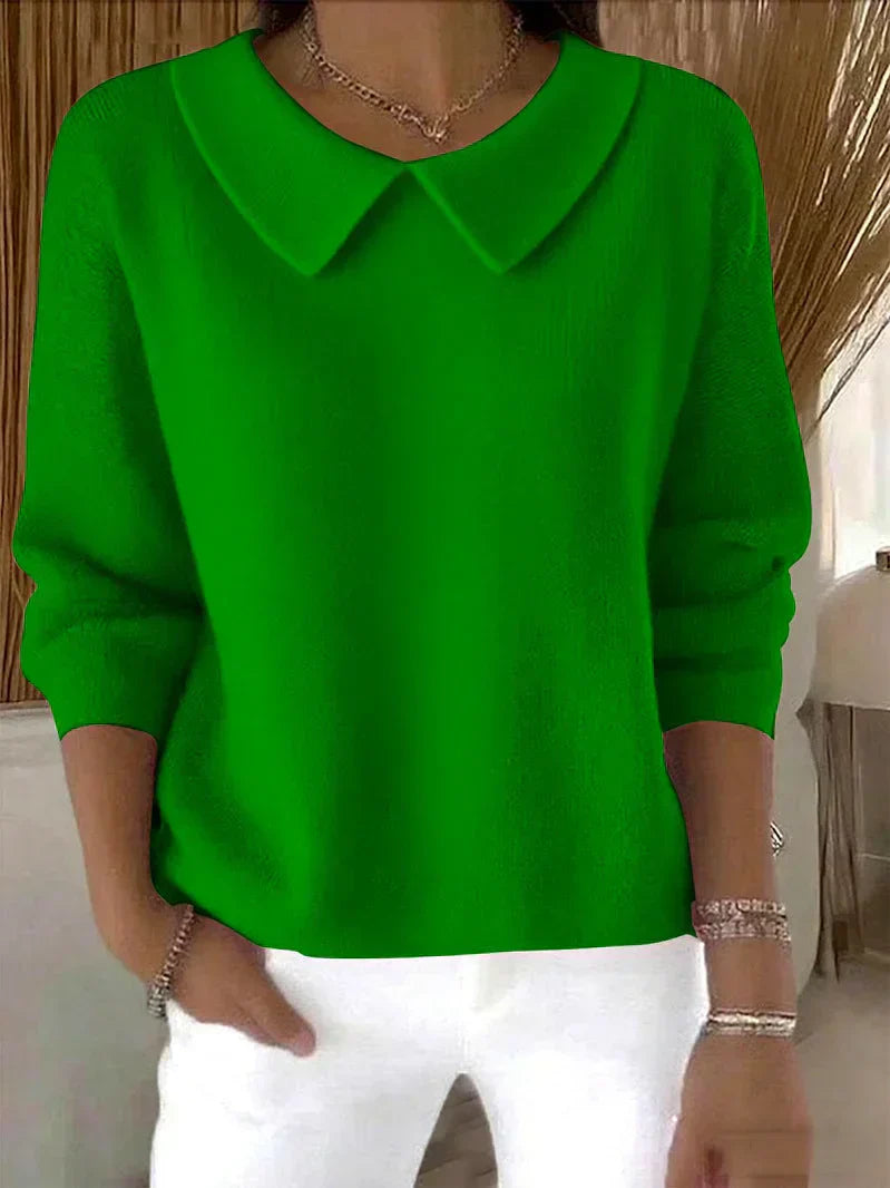 Savrani™ | Comfortable Long-Sleeve Cotton Sweater