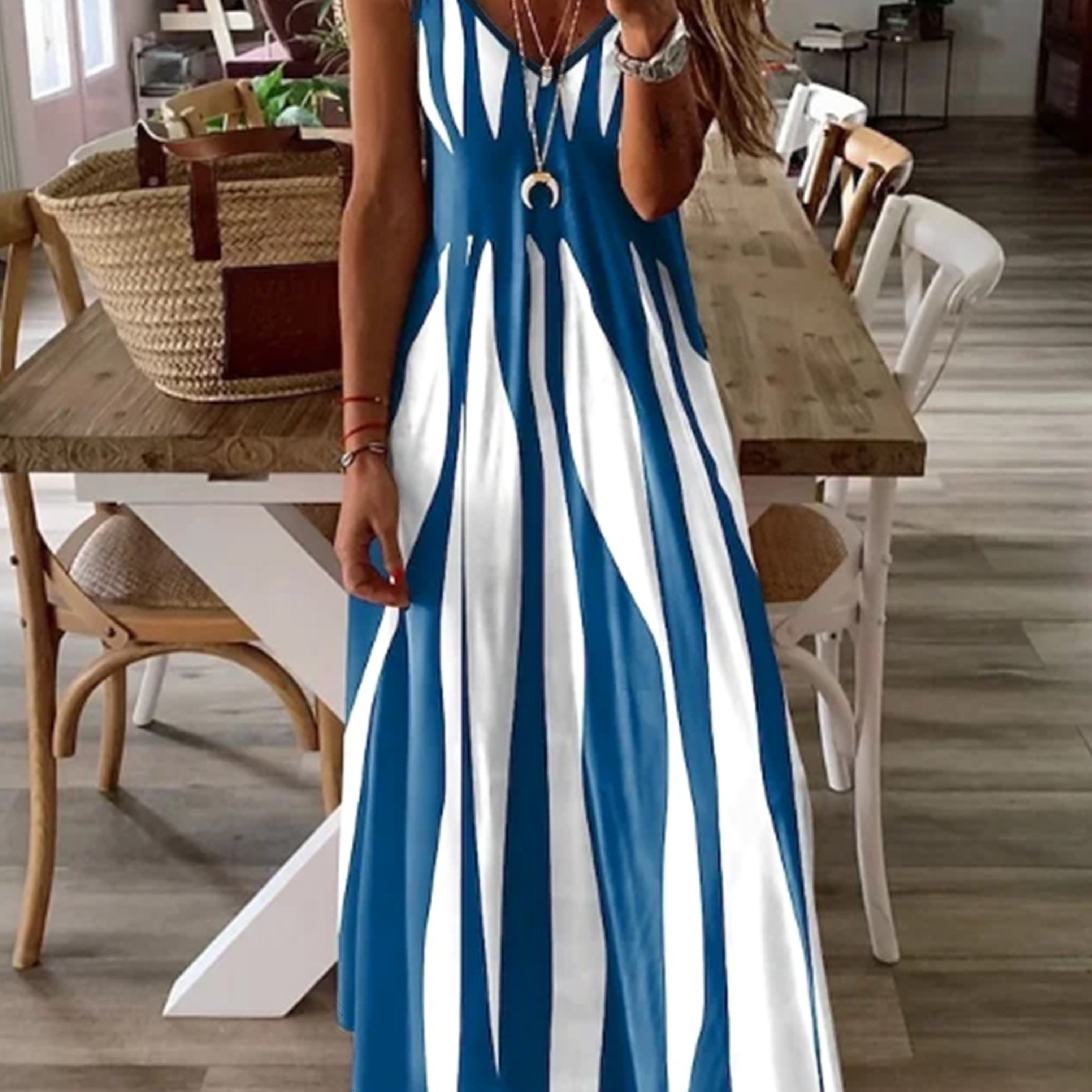 Women's V-Neck Dress