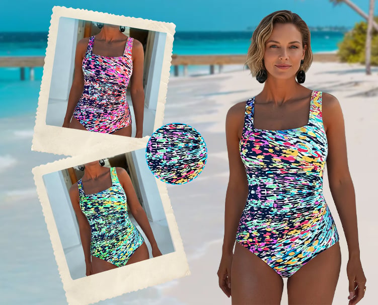 Solvéra PrismGlow Swimwear