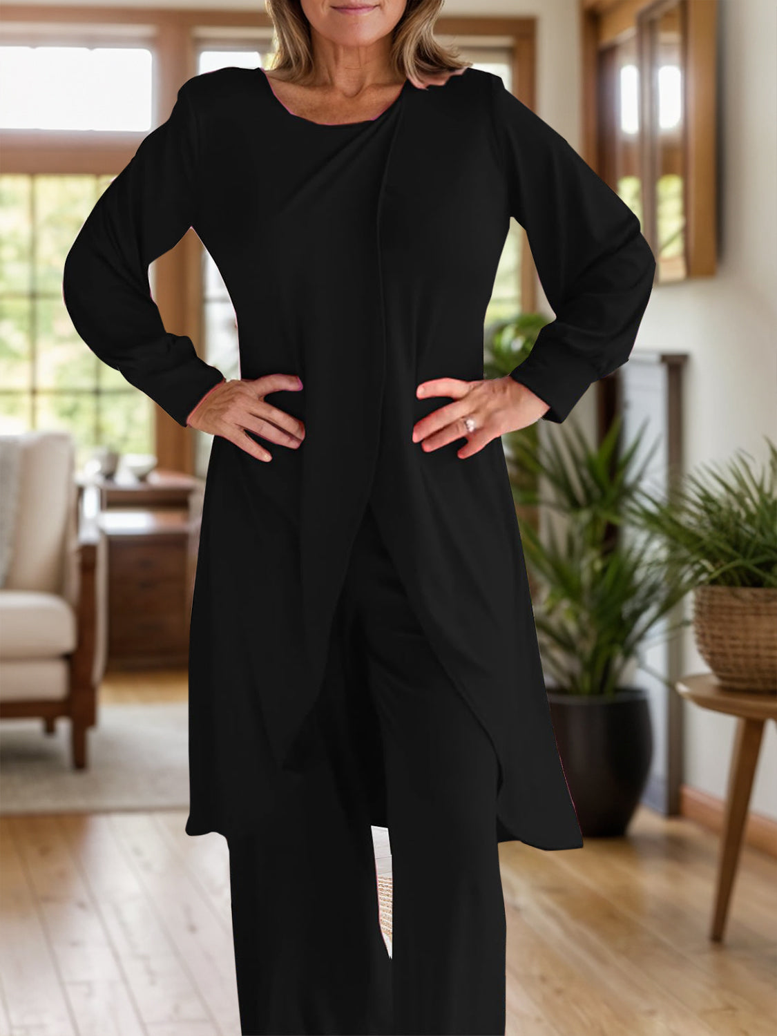 Lunara – Slit Neck Lounge Set