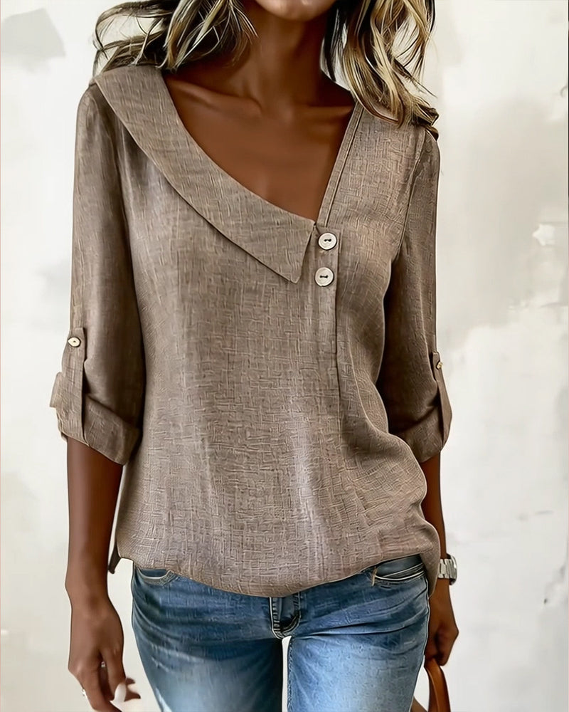 Neriva™ Asym-Neck Minimal Top