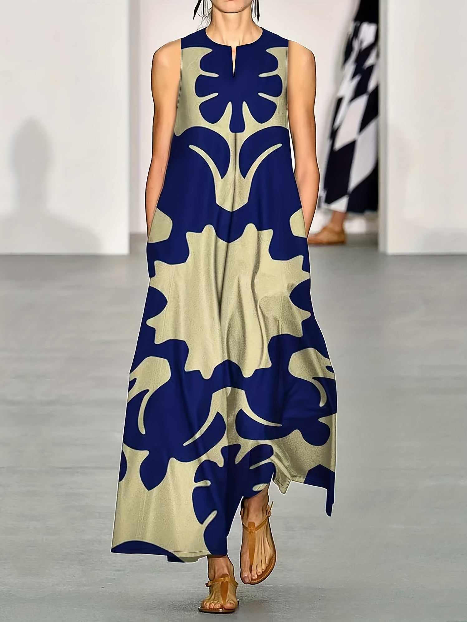 Zyrella SwingEase Boho Maxi Dress