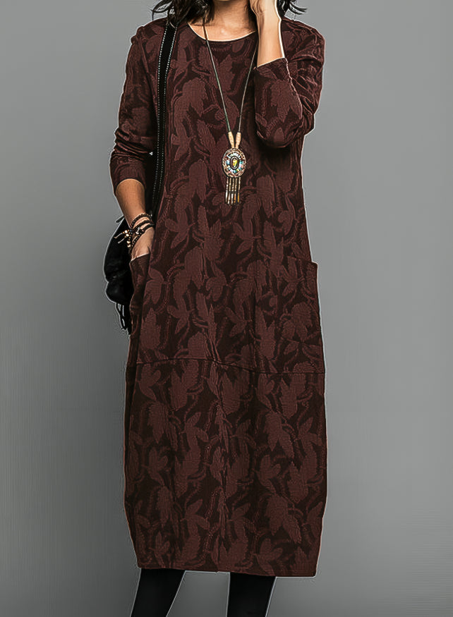 Elyra™ | Elegant Winter Midi Dress