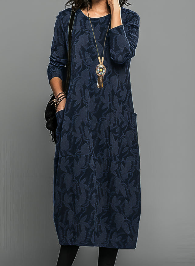 Elyra™ | Elegant Winter Midi Dress