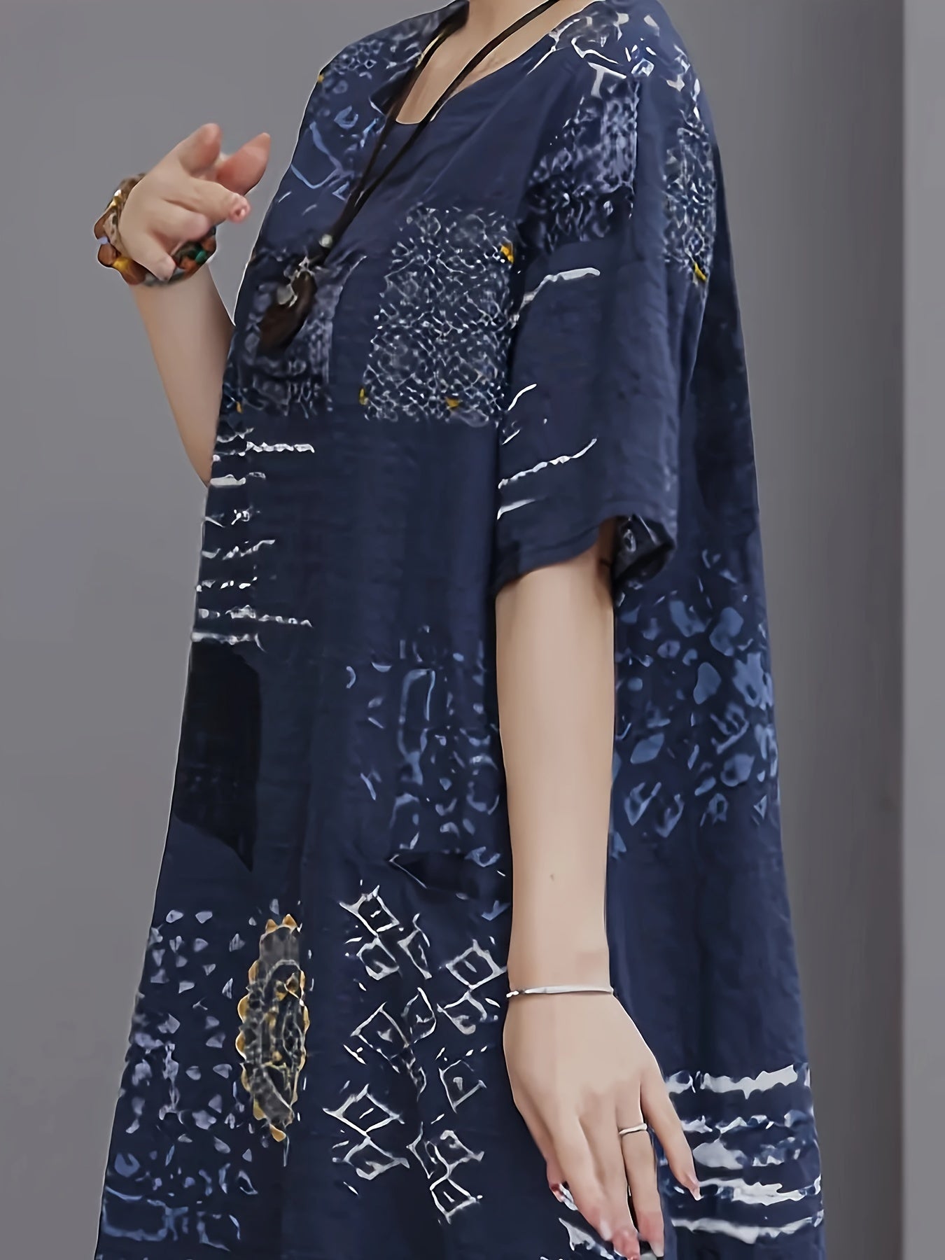 Calyra PocketFlow Boho Midi Dress