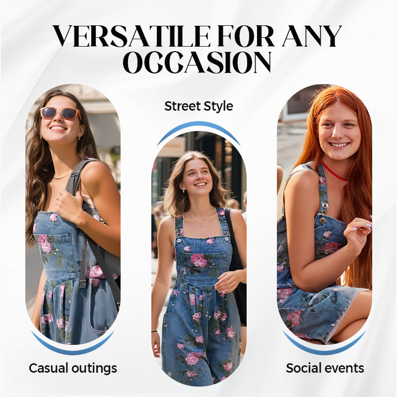 Florisse – Vintage Floral Jumpsuit