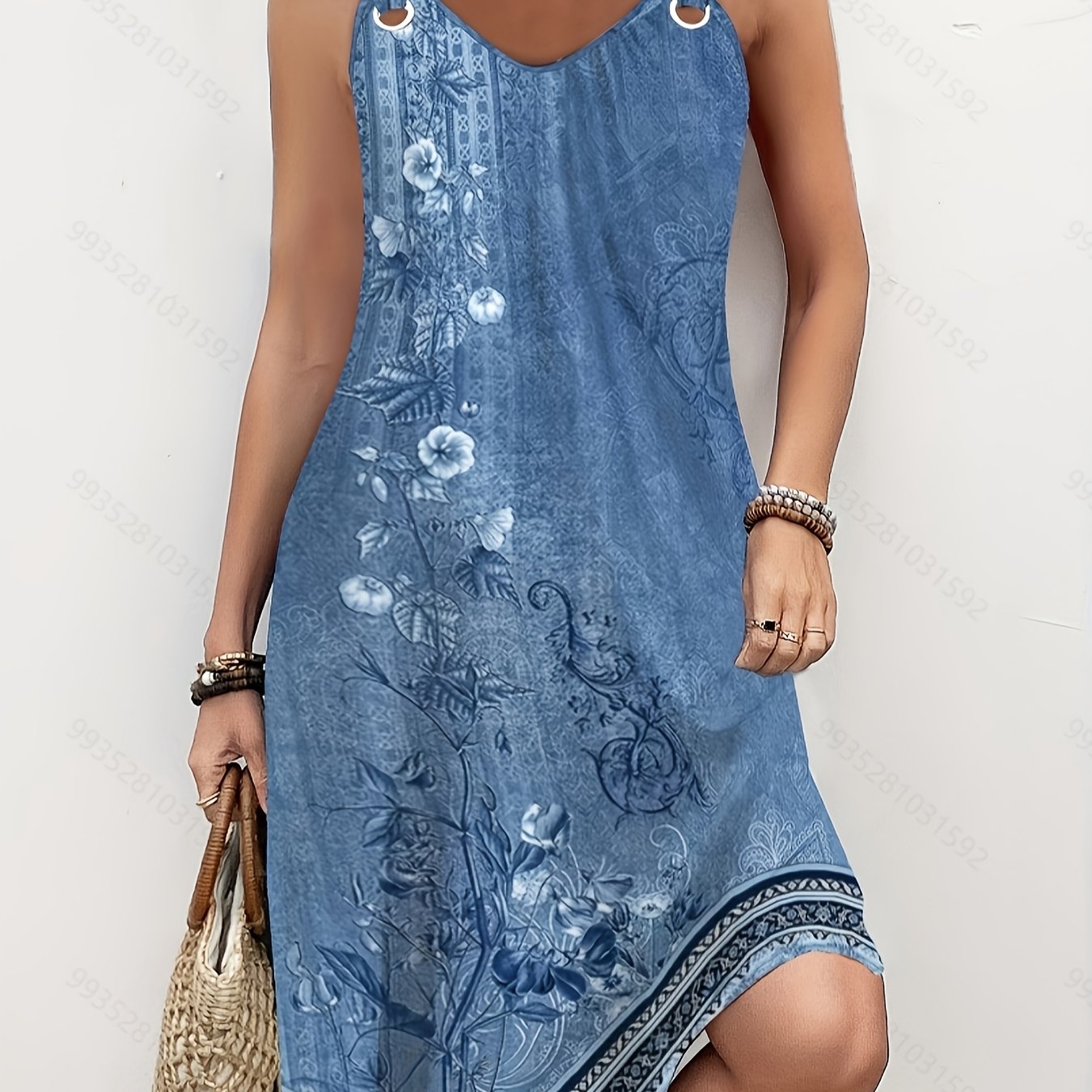 Averyn FloraRing A-Line Dress