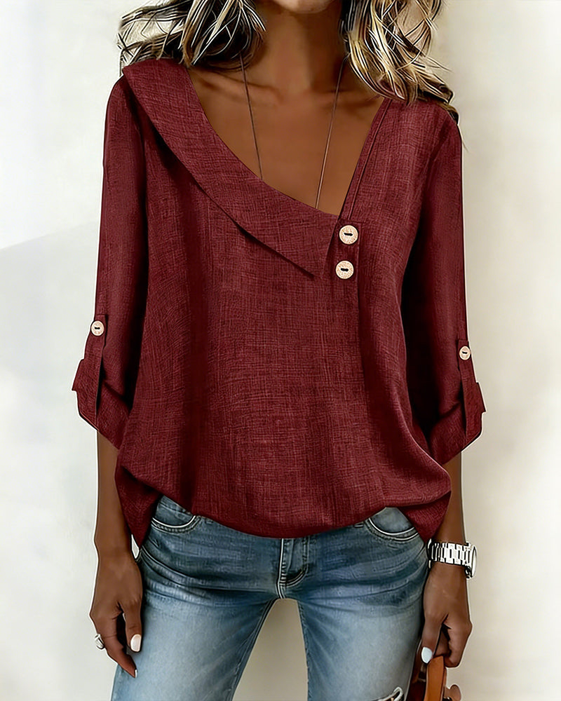 Neriva™ Asym-Neck Minimal Top