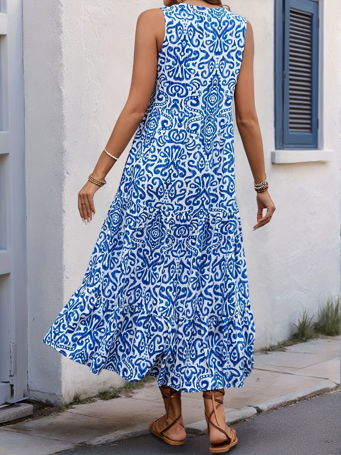Paisyra Soleil A-Line Maxi Dress