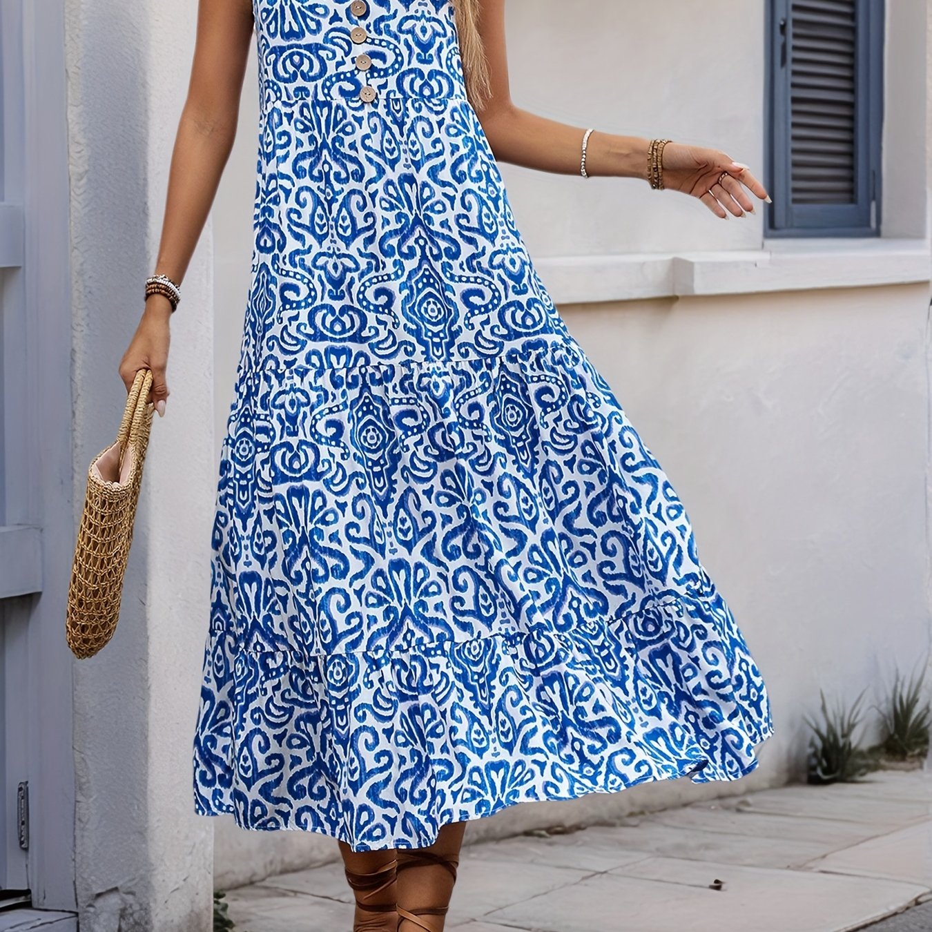 Paisyra Soleil A-Line Maxi Dress