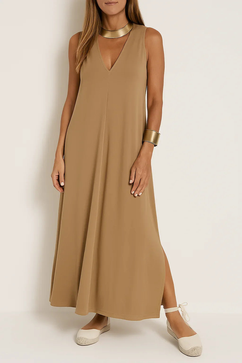 Lyvazza™ – Elegant Long Dress + Matching Cardigan