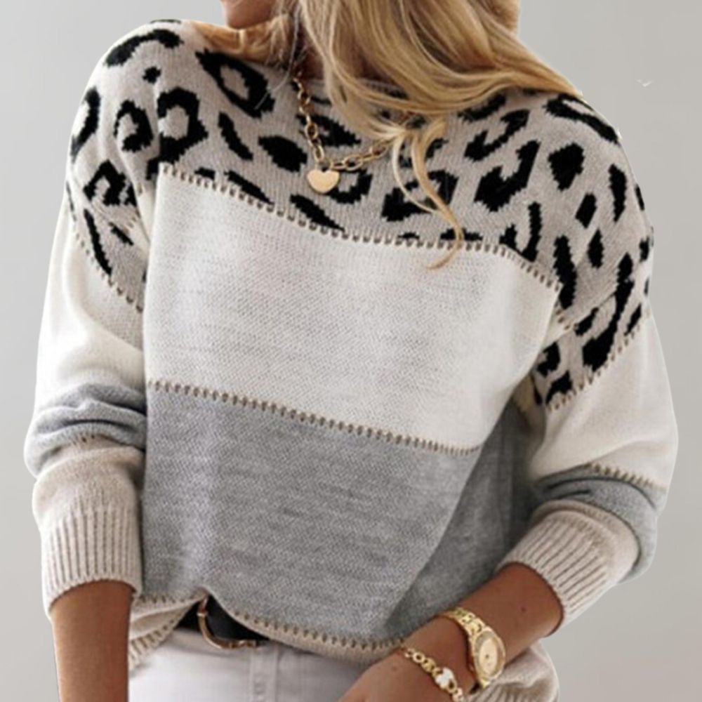Maison Valmont™ | Pull Léopard Élégance