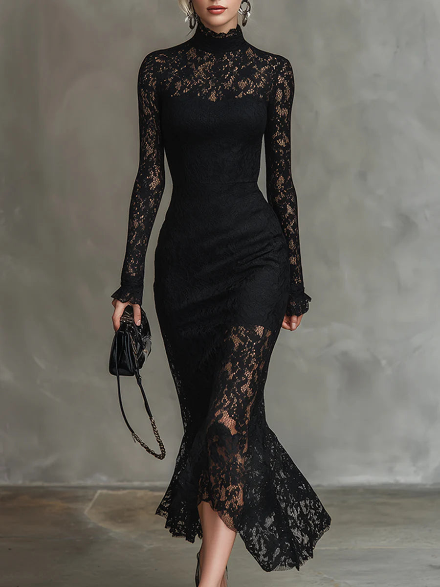 Noirvella Midnight Grace Maxi Dress