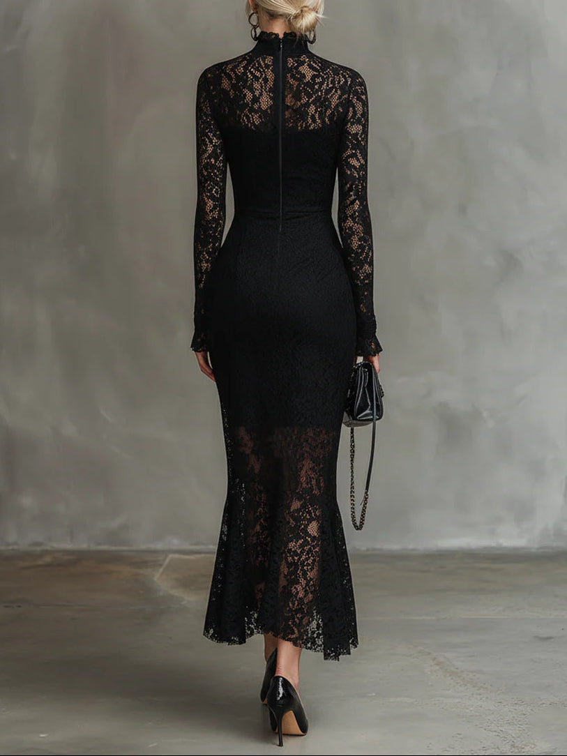 Noirvella Midnight Grace Maxi Dress
