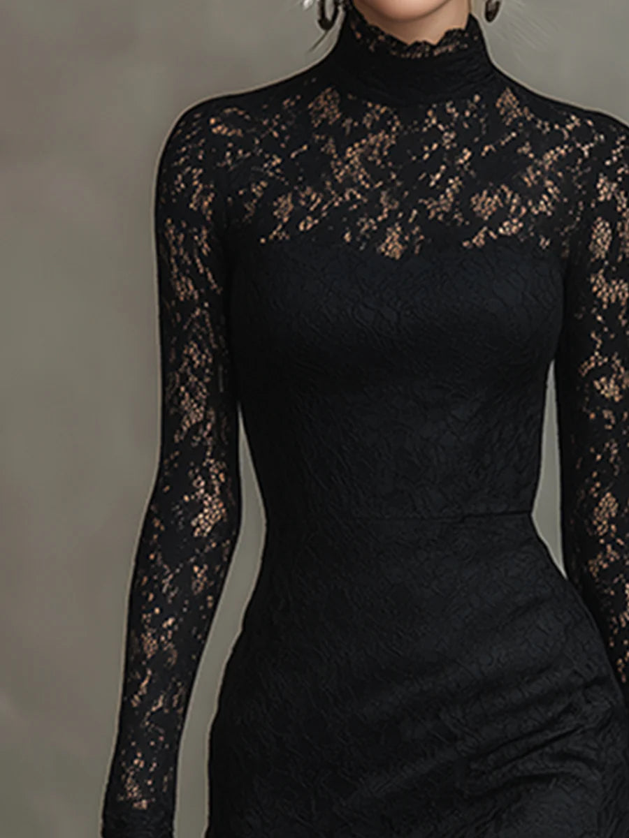 Noirvella Midnight Grace Maxi Dress