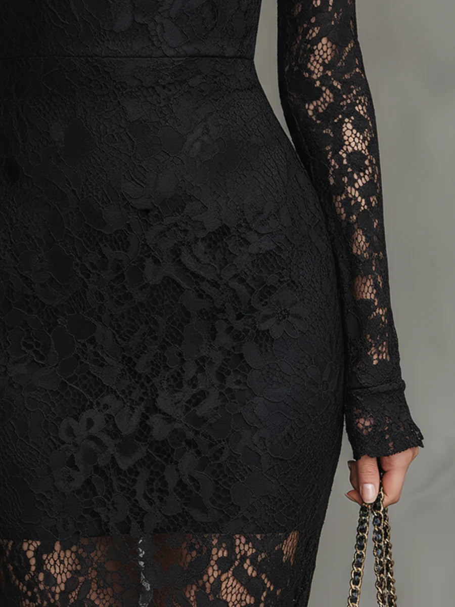 Noirvella Midnight Grace Maxi Dress