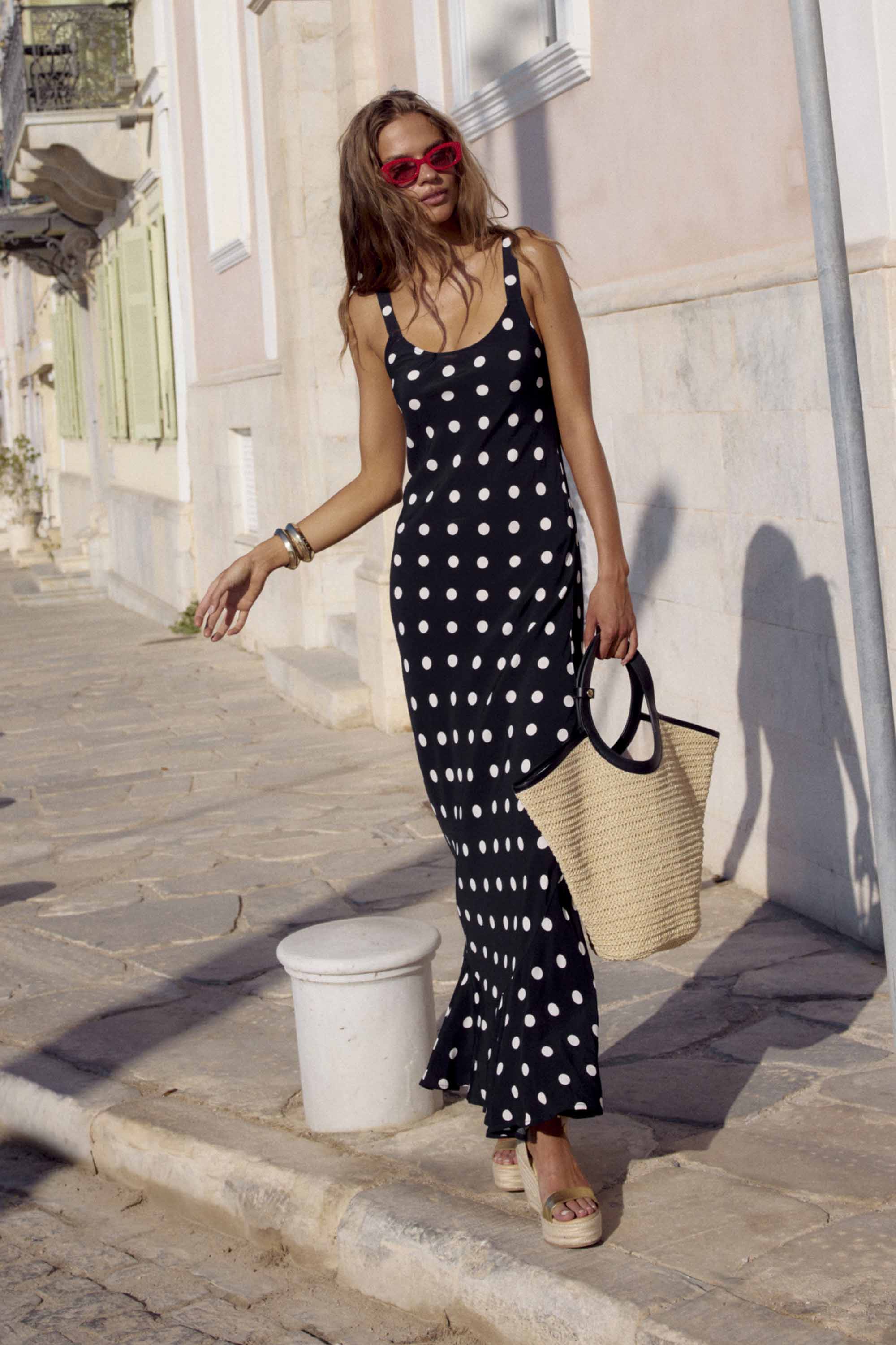 Gia™ | Pepita Check Elegant Midi Dress