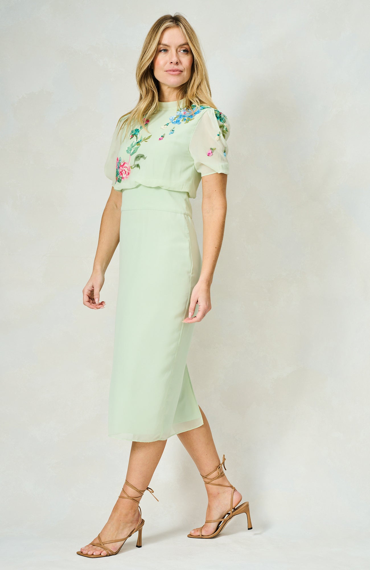 The Phillipa™ | Elegant Flowy Midi Dress
